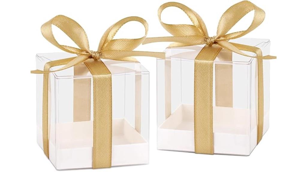 50 pack wedding favor boxes