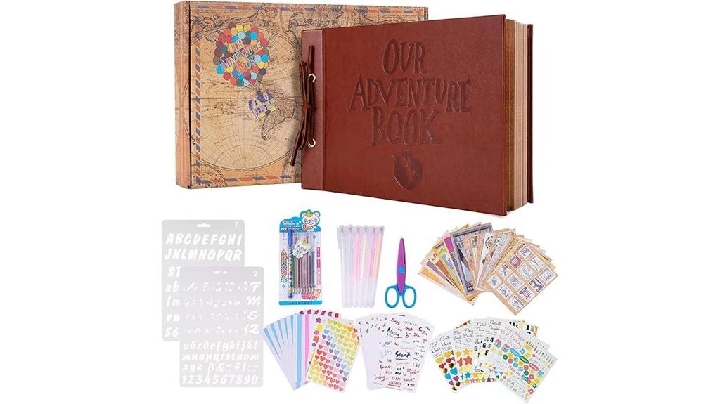 adventure scrapbook photo kit