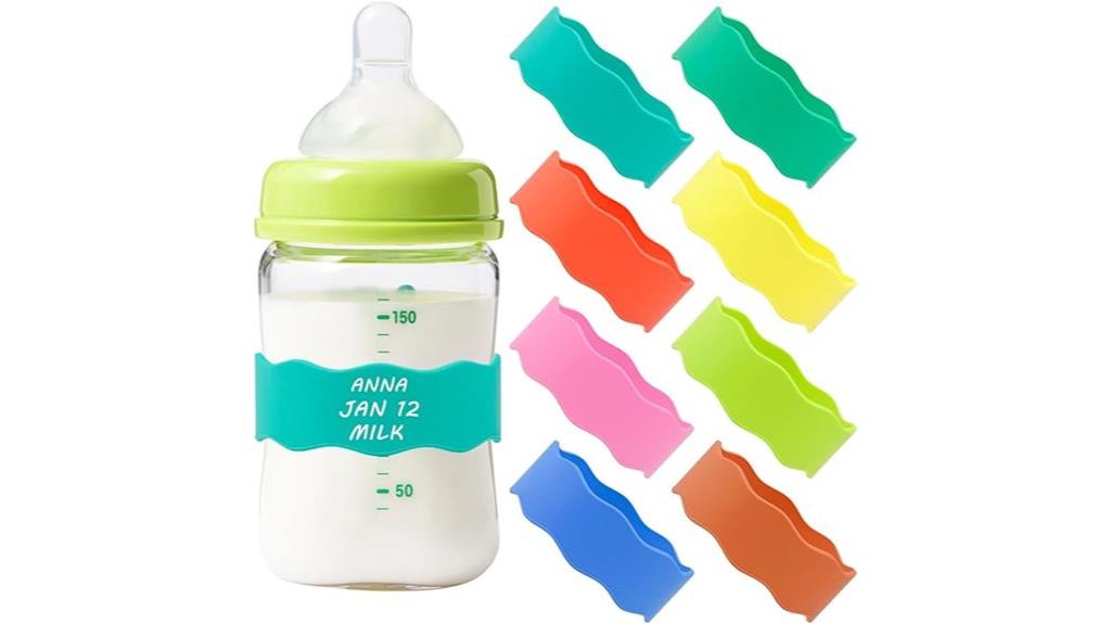 baby bottle labels set