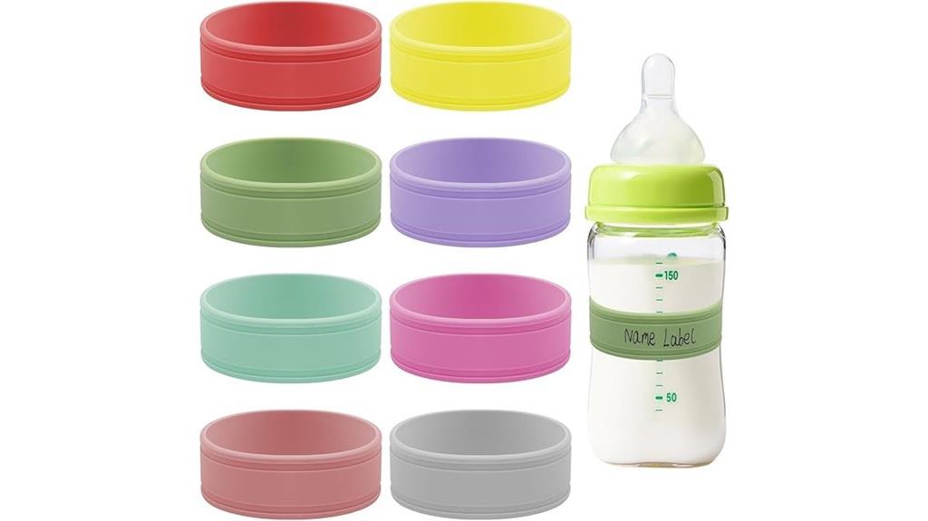 baby bottle labels set