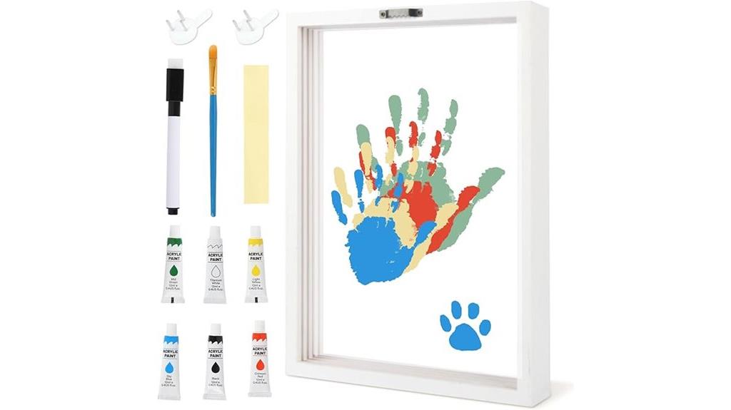 baby handprint footprint keepsake