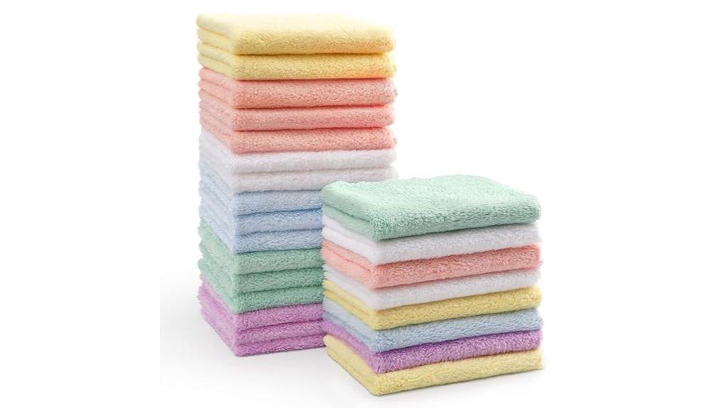 baby washcloths 24 pack