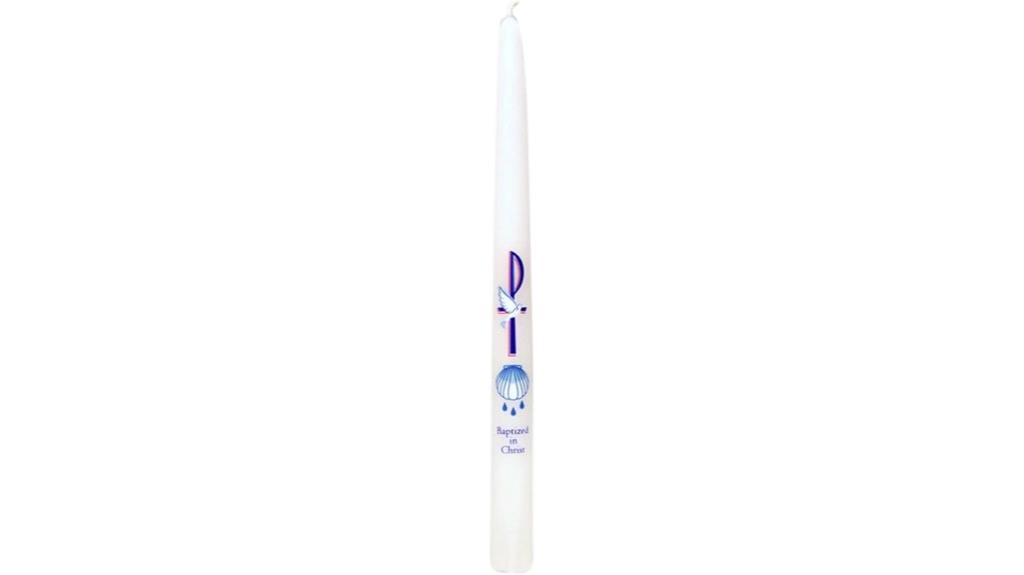 baptismal candle taper