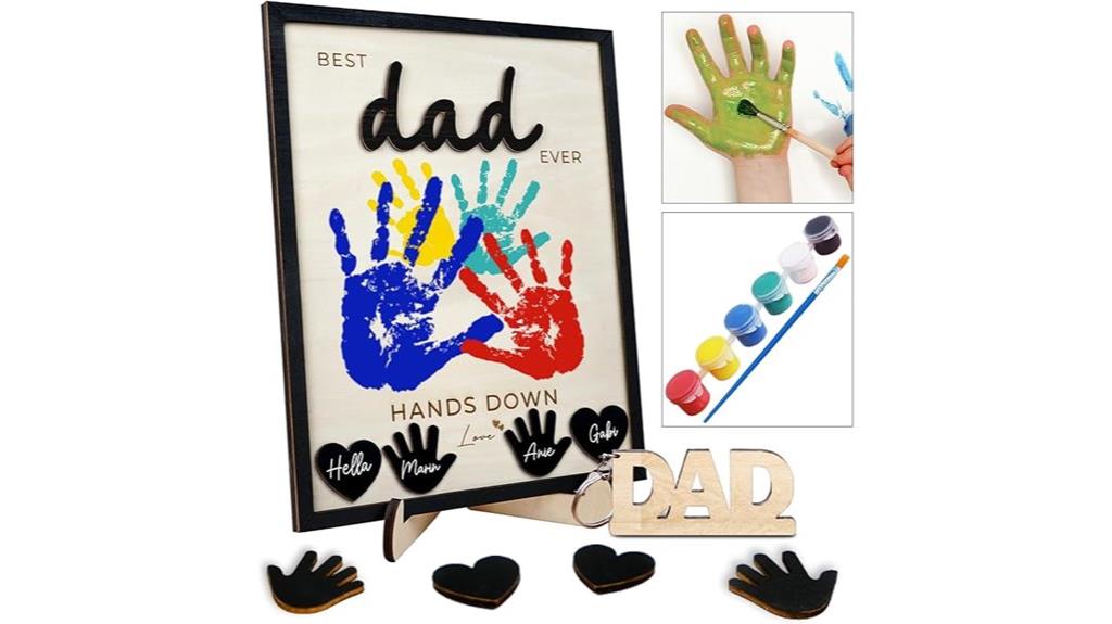 best dad handprint kit