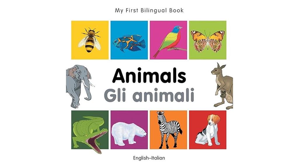 bilingual animal picture book