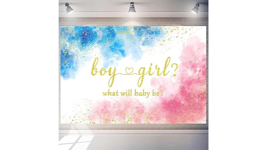 blue pink gender reveal