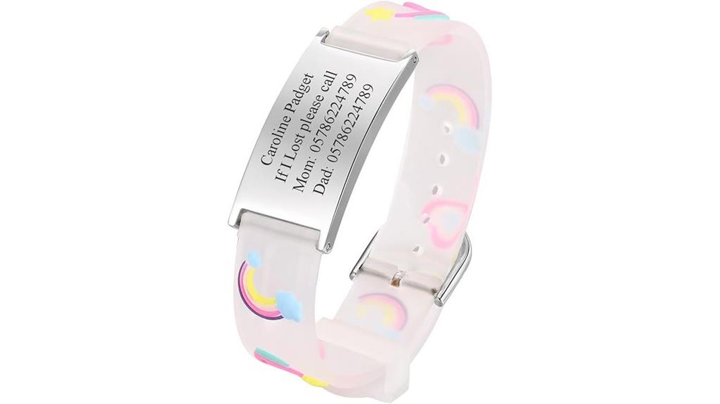 child safety id bracelets