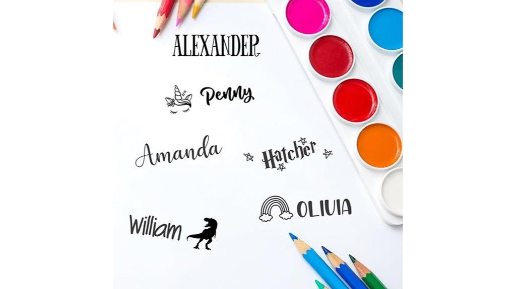 children s custom school stamps