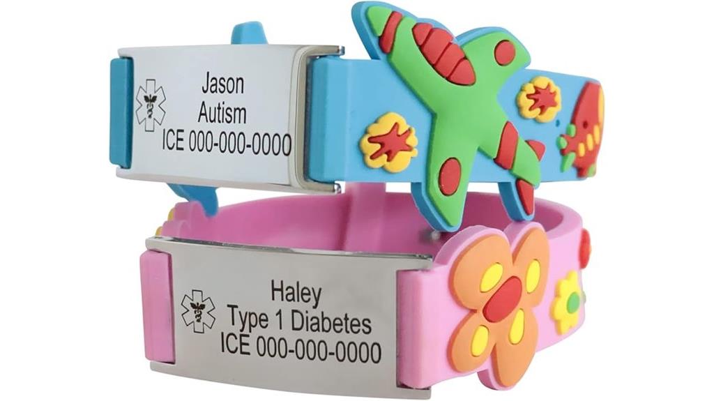 children s medical alert bracelet