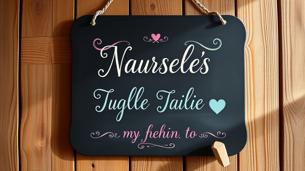choosing durable personalized chalkboards
