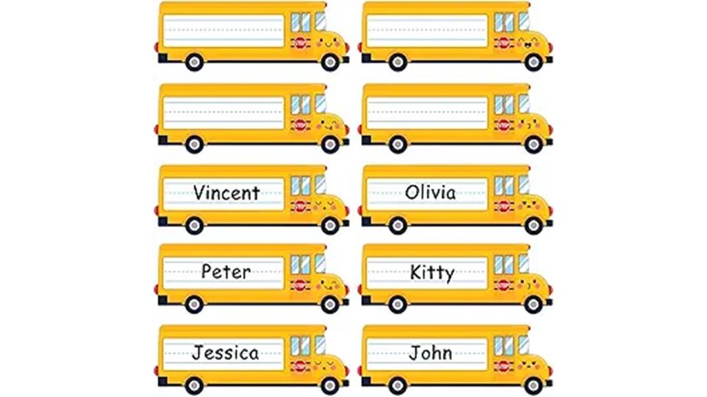 classroom desk name tags