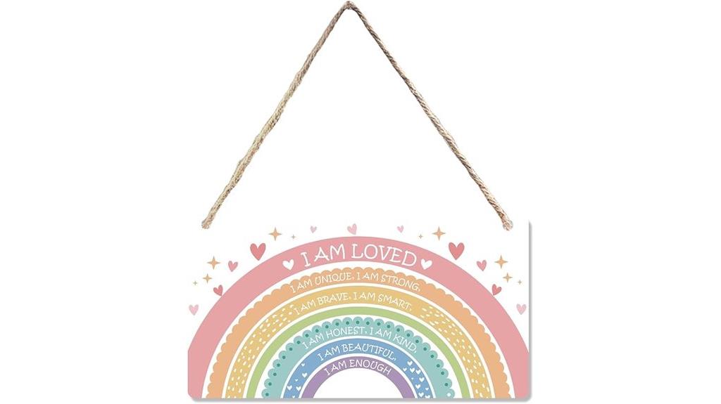 colorful kids mental health sign