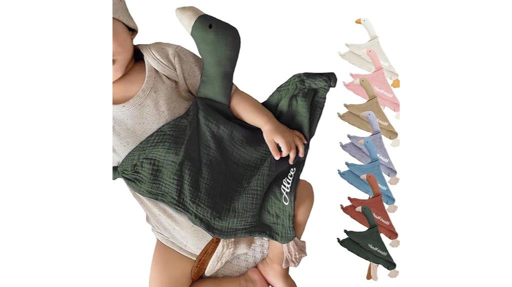 cotton muslin goose blanket