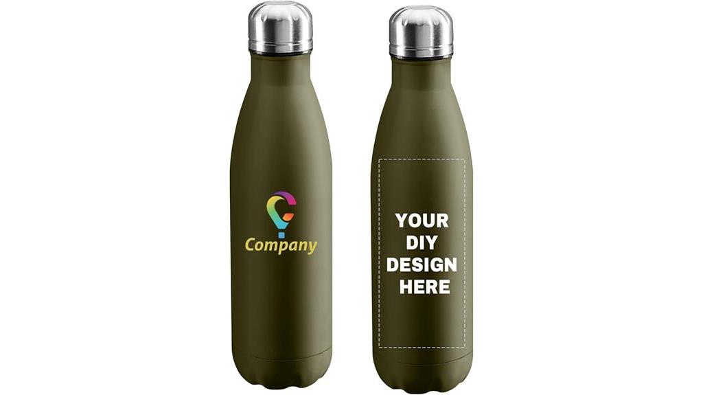 custom 17oz stainless bottles