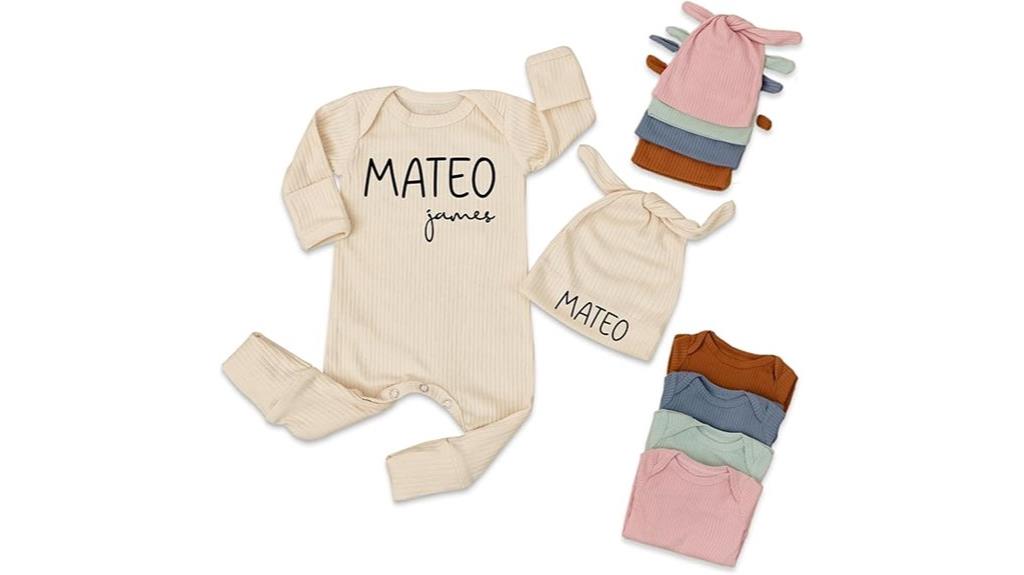 custom baby arrival outfit