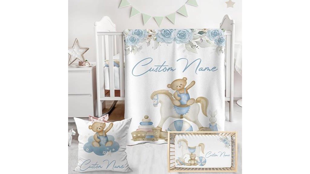 custom baby bedding set