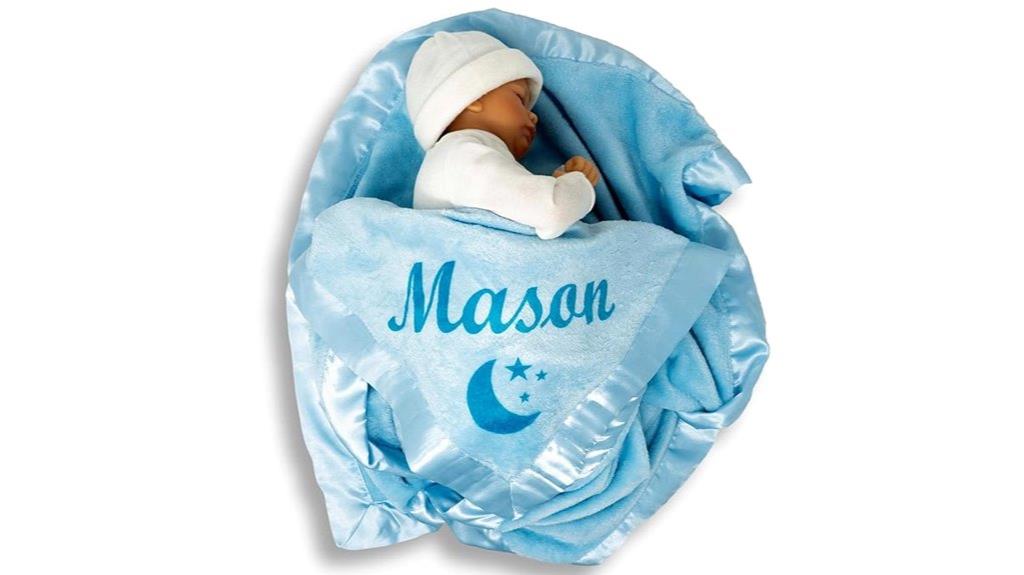 custom baby boy blanket