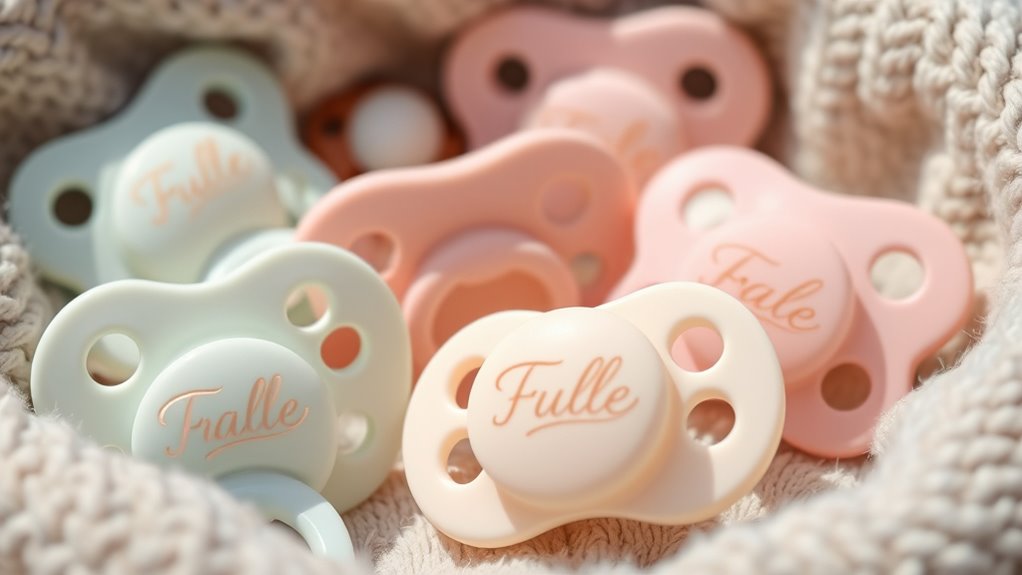 custom baby name pacifiers
