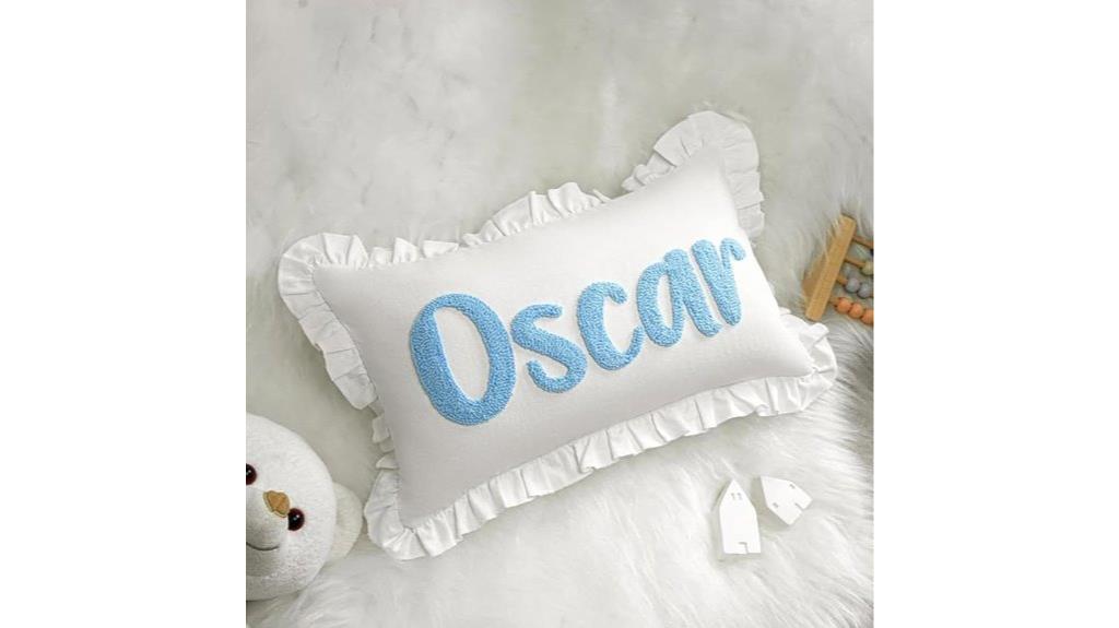 custom baby name pillow