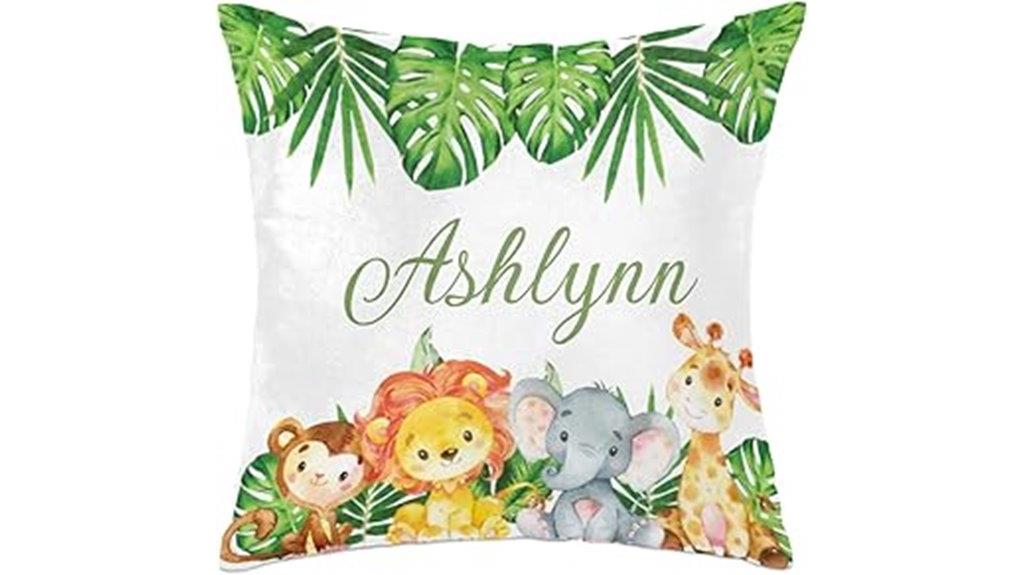 custom baby name pillow