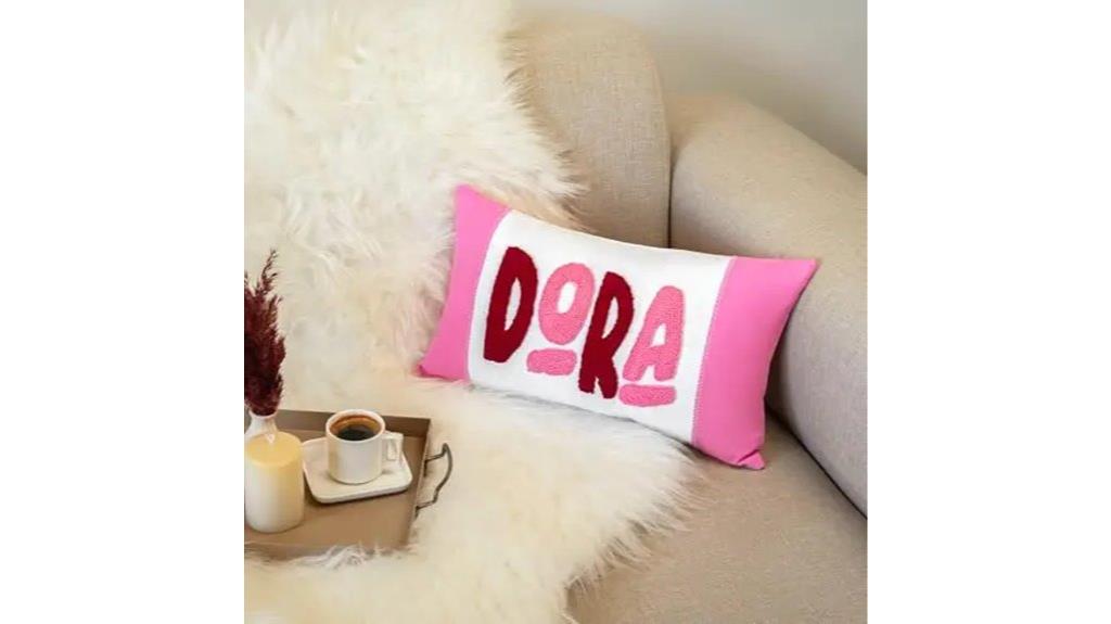 custom baby name pillow