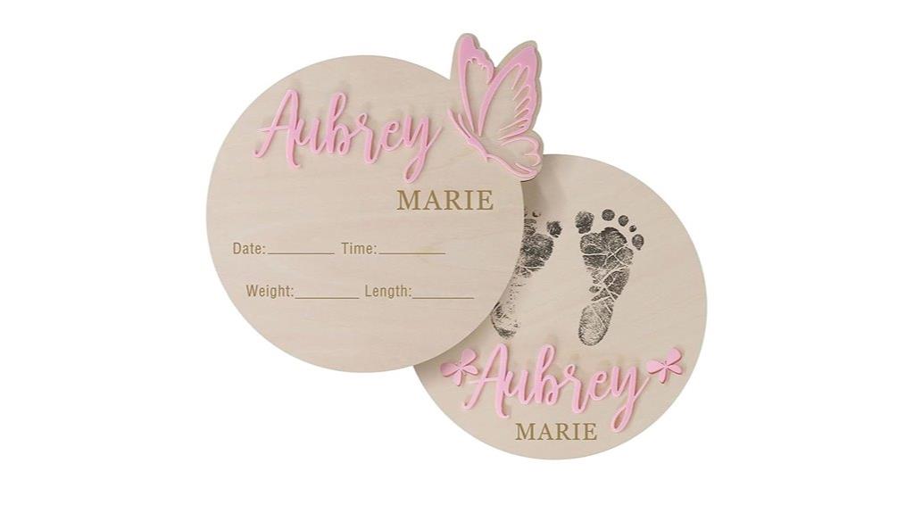 custom baby name sign
