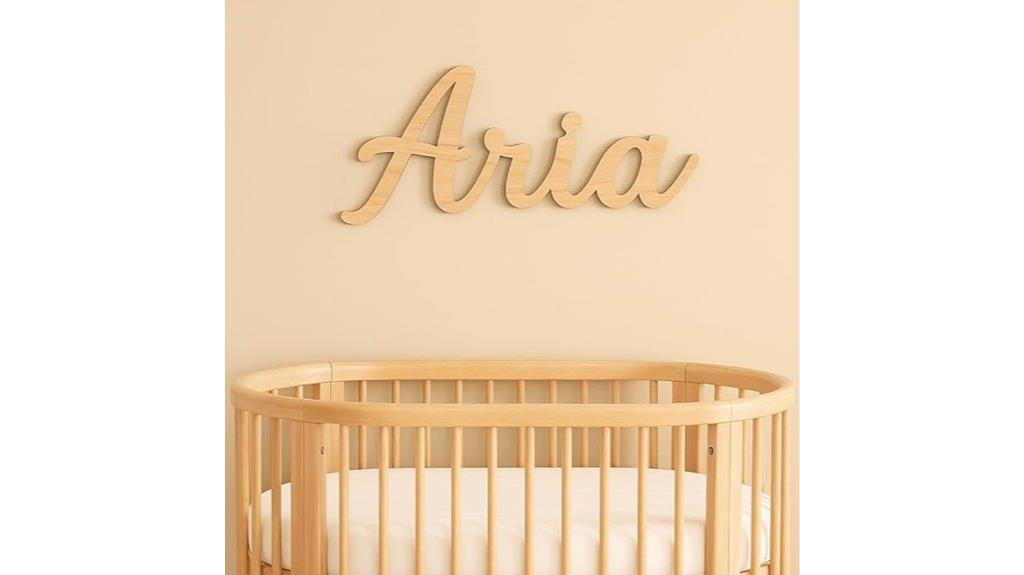 custom baby name sign