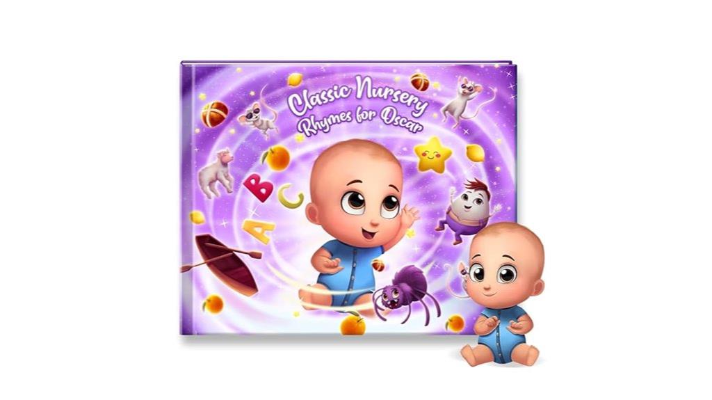 custom baby rhyme book