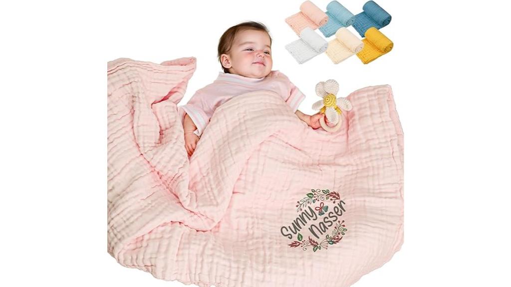 custom baby swaddle blanket