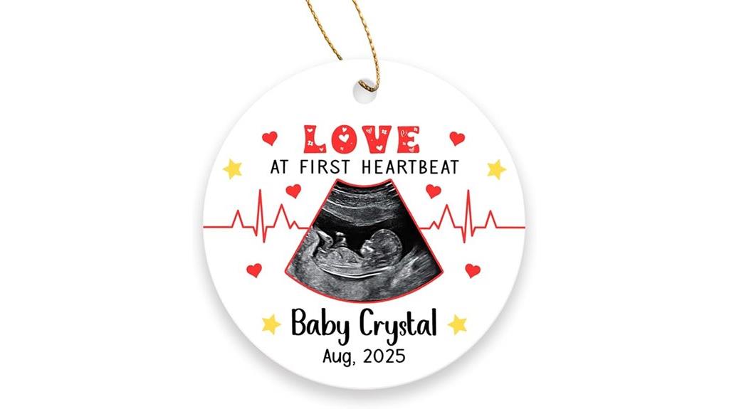 custom baby ultrasound keepsake