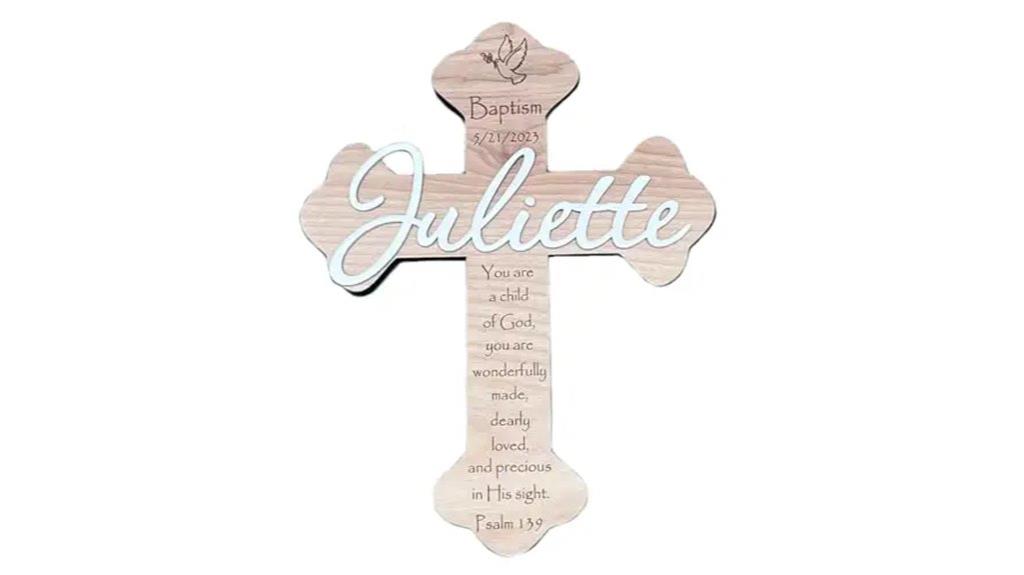 custom baptism and communion gift