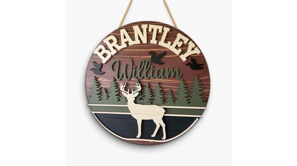 custom boys nursery sign