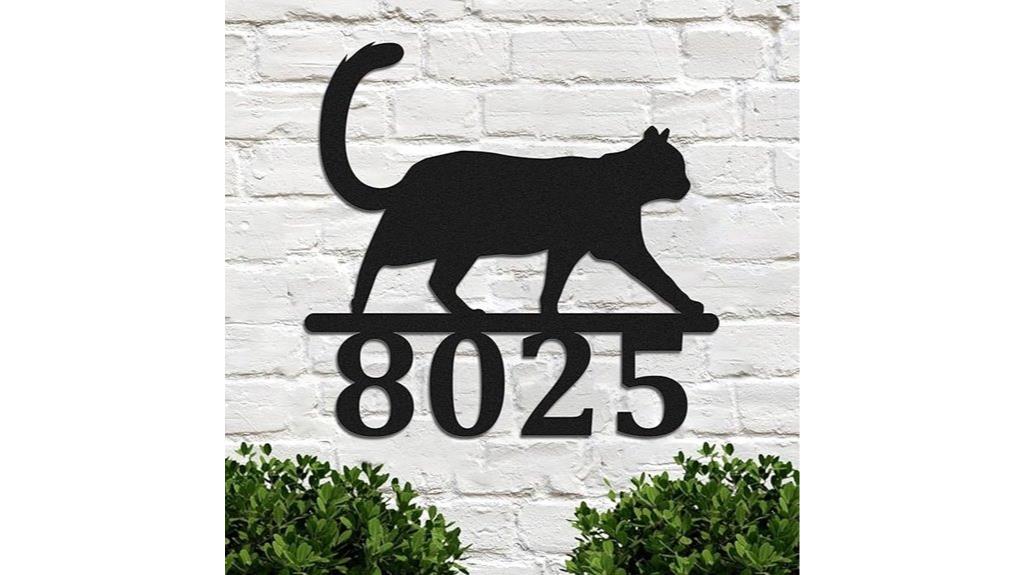 custom cat name sign