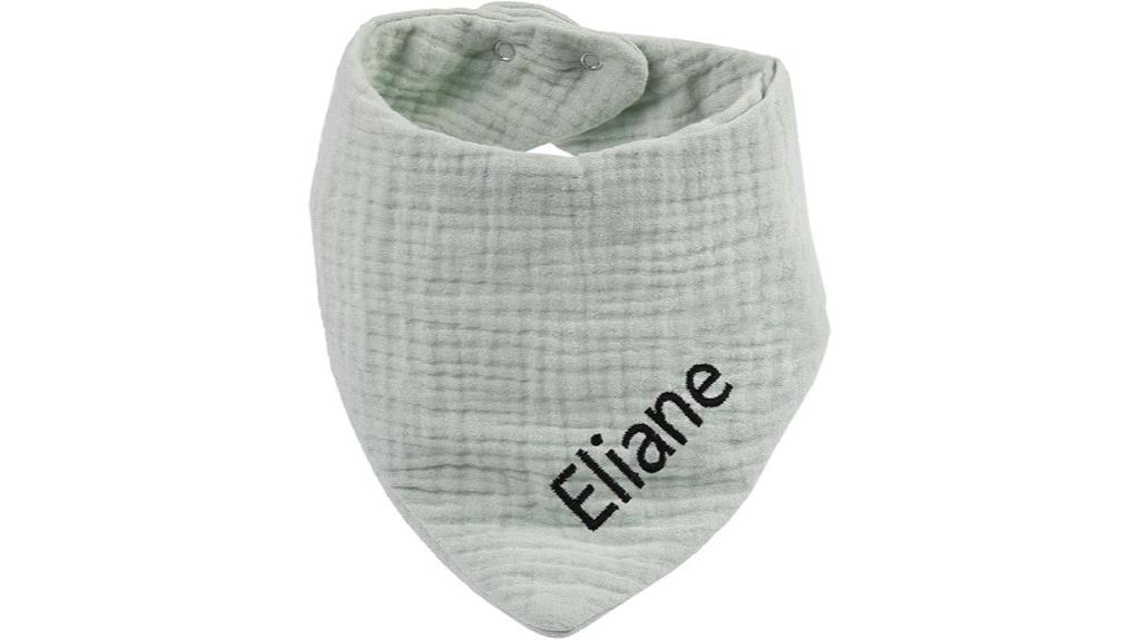 custom cotton baby bibs