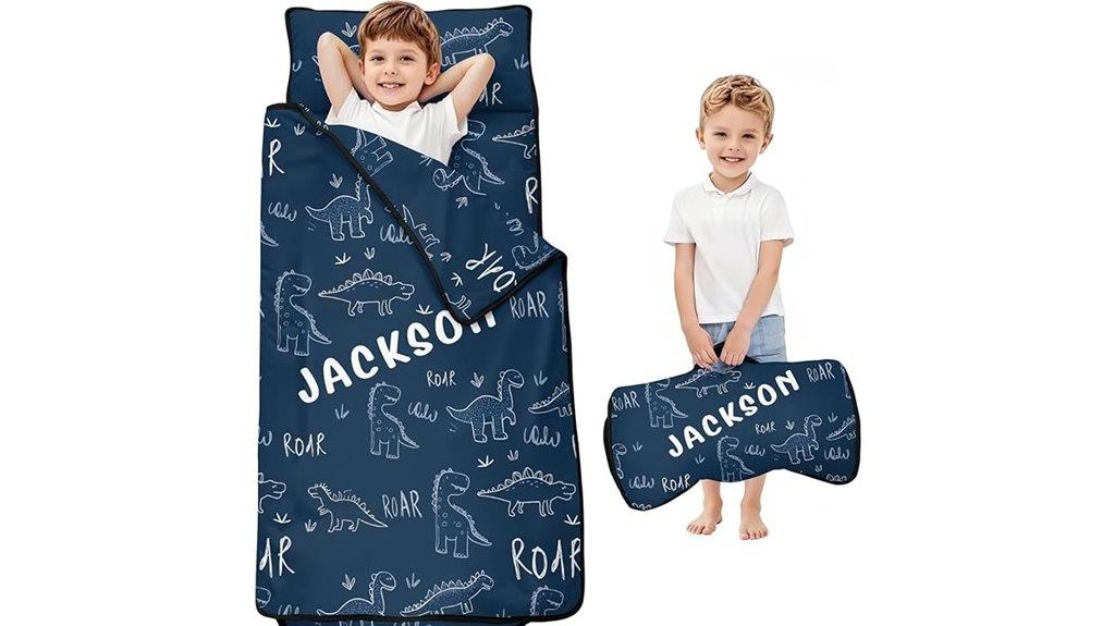 custom dinosaur toddler mat