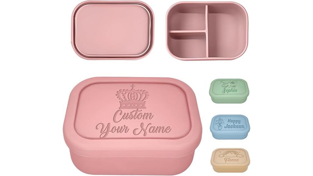 custom engraved bento box