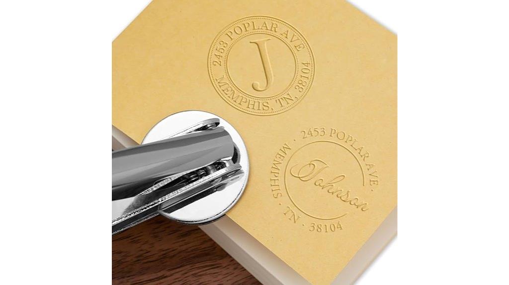 custom family name stamp