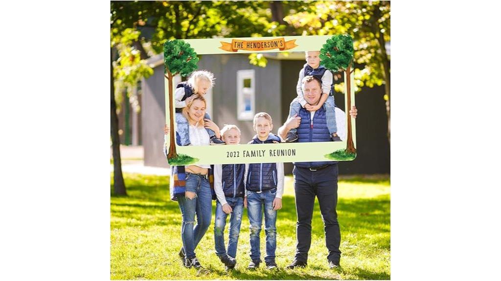 custom family photo frame