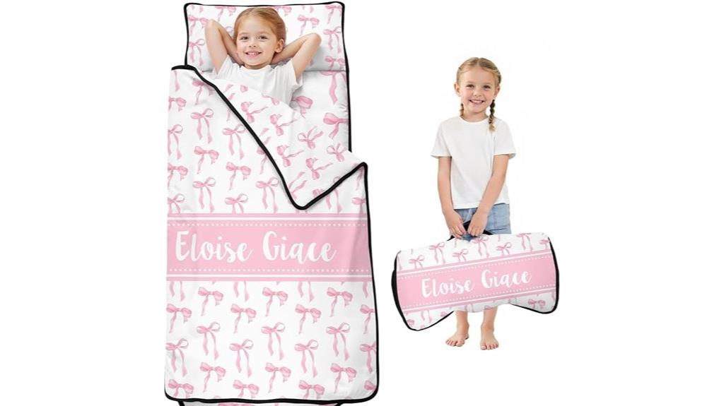 custom girl toddler mat