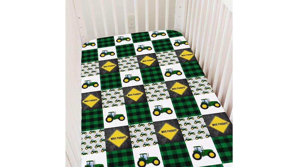 custom green tractor sheets