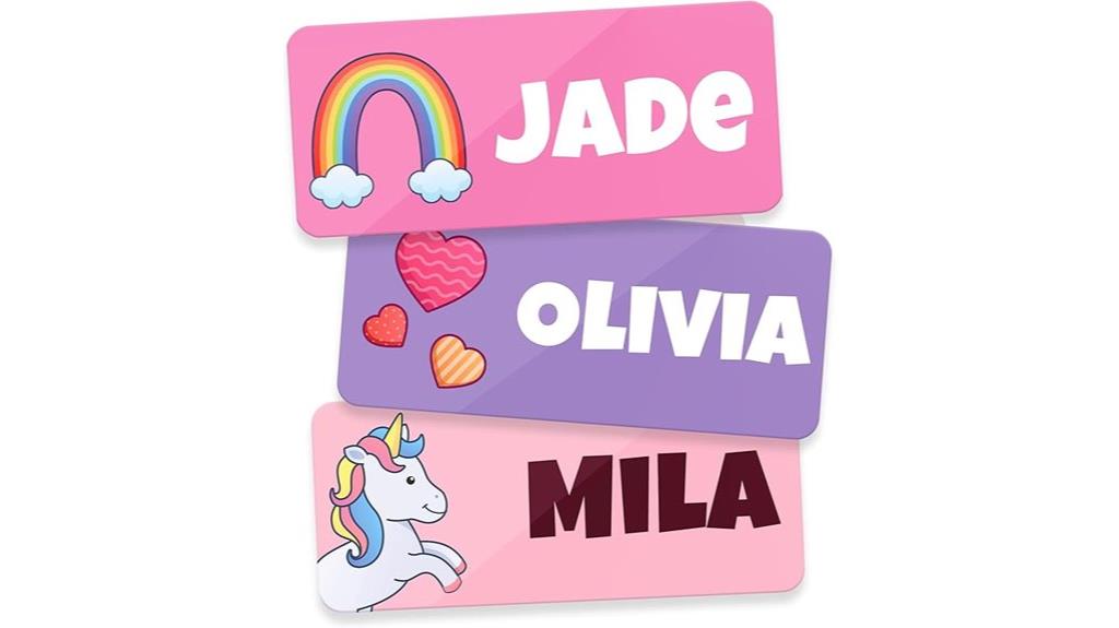 custom kid daycare labels