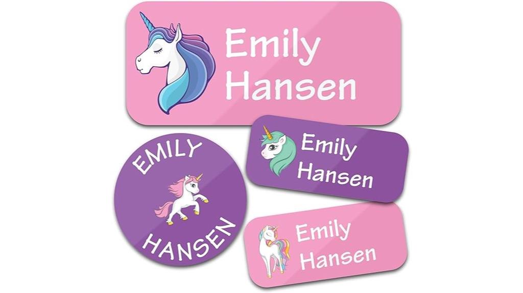 custom kid s label stickers