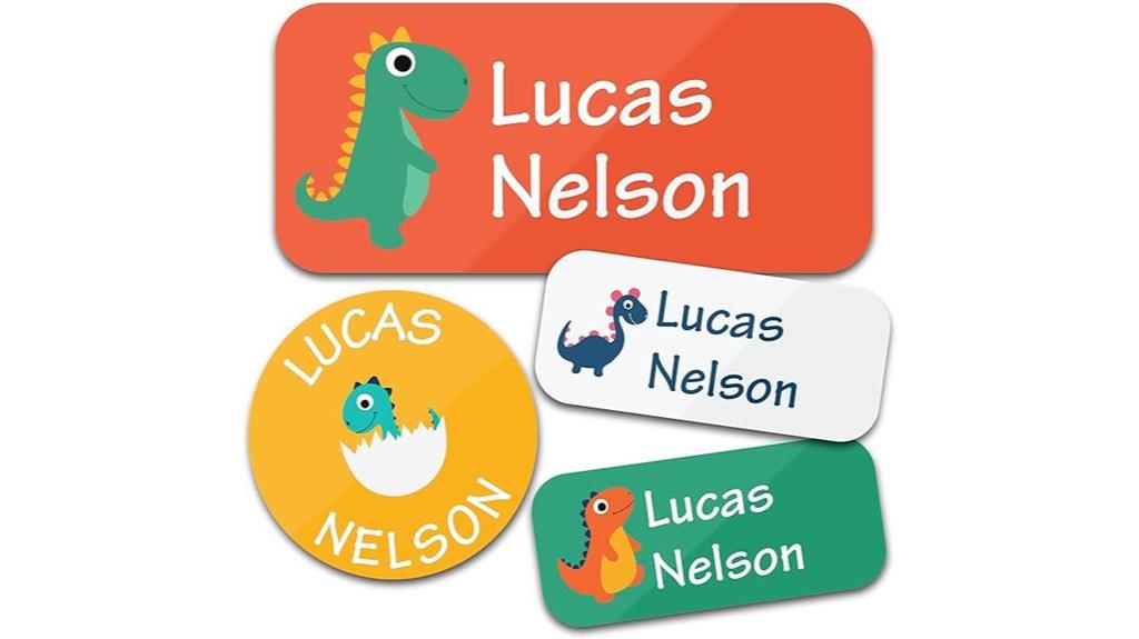 custom kid s label stickers