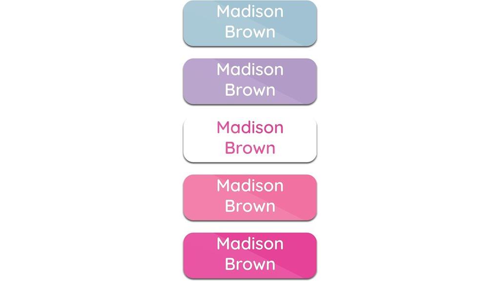 custom kids daycare labels