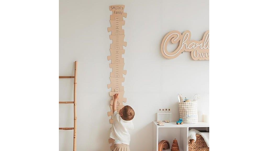 custom kids height tracker