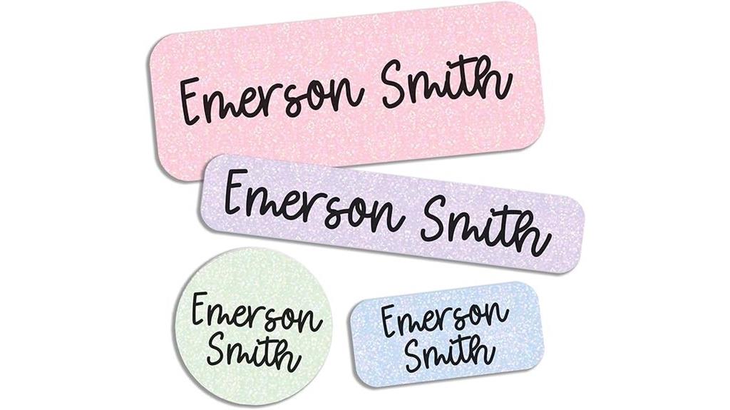 custom kids name labels