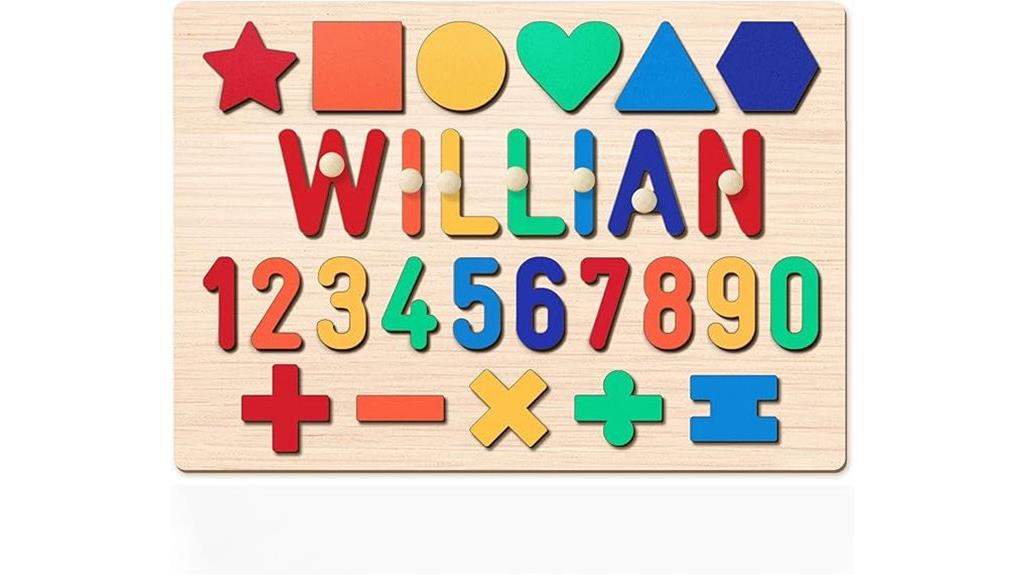 custom kids name puzzle