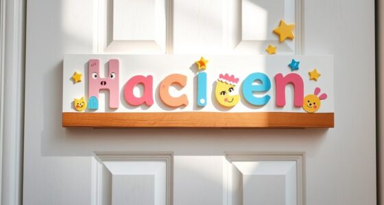 custom kids room name signs