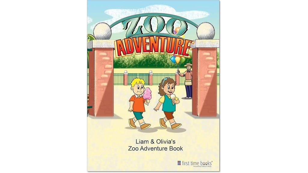 custom kids zoo storybook