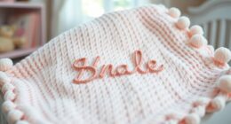 custom knit baby blankets
